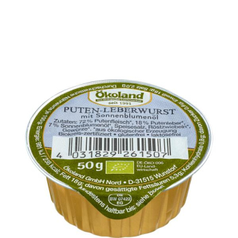Puten-Leberwurst fein