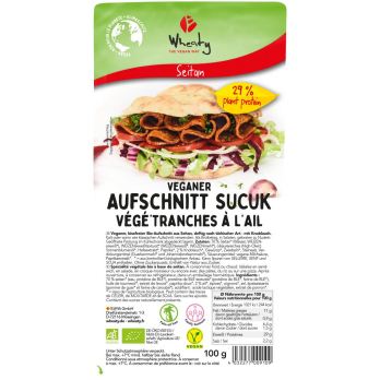 Wheaty Veganer Aufschnitt Sucuk