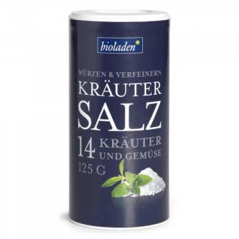 Kräutersalz in der Streudose