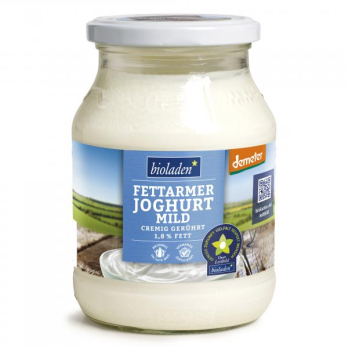 Fettarmer Joghurt mild im Glas, 1,8 % Fett
