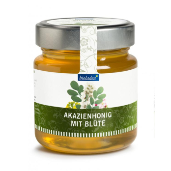 b*Akazienhonig mit Blüte