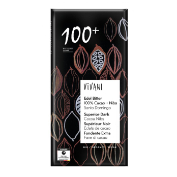 Edel Bitter 100% Cacao + Nibs