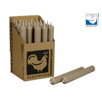 Stabkerze taupe