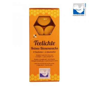 Bienenw.-TeelichtGlas