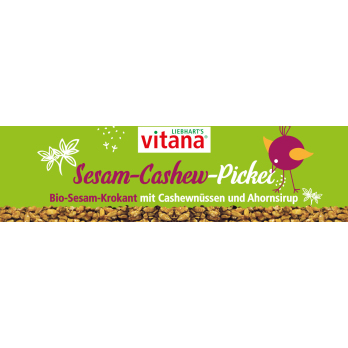 Sesam Krokant Cashewnüsse und Ahornsirup