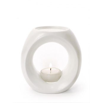 Duftlampe Primavera Cremeweiß matt