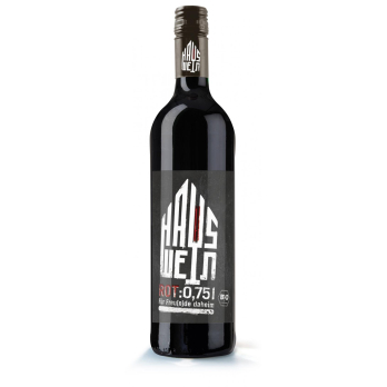 HAUSWEIN - Für Freu[n]de daheim (rot)