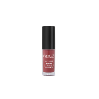 benecos Matte Liquid Lipstick trust in rust