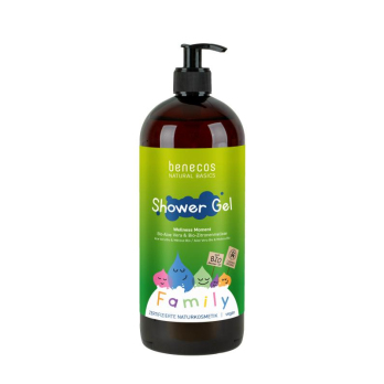 Shower Gel FAMILY SIZE Wellness Moment Aloe Vera & Zitronenmelisse
