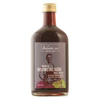 Rotweinlikör Kaffee