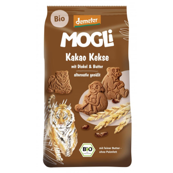 Kakao Kekse mit Dinkel und Butter