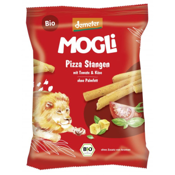 Pizza Stangen mit Käse und Olivenöl