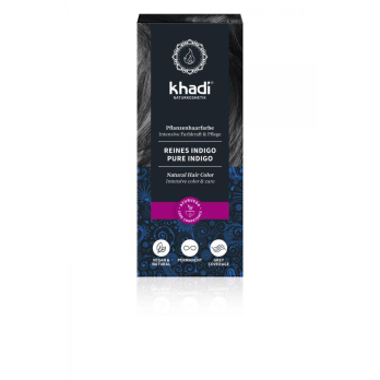 khadi Pflanzenhaarfarbe Reines Indigo
