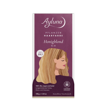 Pflanzenhaarfarbe Honigblond