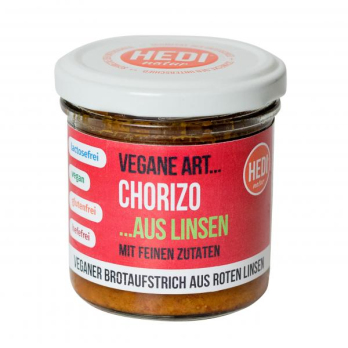 Vegane Art Chorizo mit feinen Zutaten