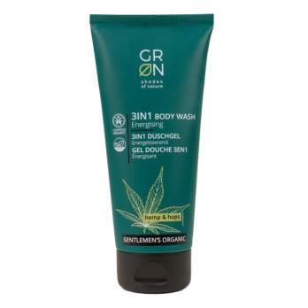 GRN [GRÜN] 3in1 Duschgel Energetisierend Hanf & Hopfen