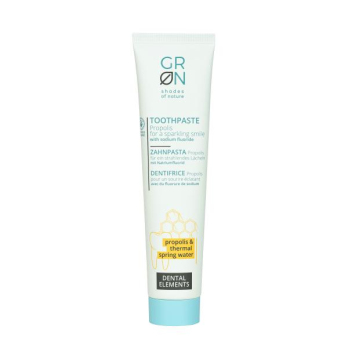 GRN [GRÜN] Zahnpasta Propolis - Mit Natriumfluorid, Propolis & Thermalwasser
