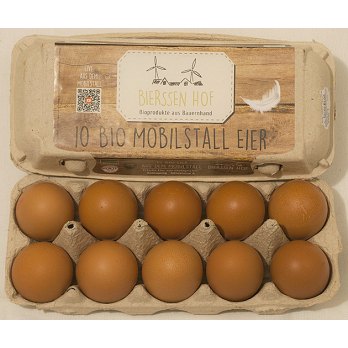 Mobilstall Eier 10er Pack