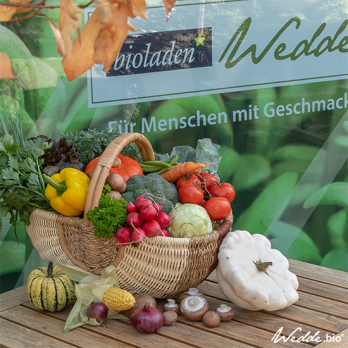 wedde.bio Gemüsekiste,  extra-groß