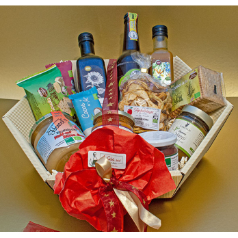 Regionaler Geschenkkorb mittel