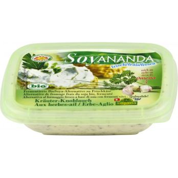 Kräuter- Knoblauch - vegane Alternative zu Frischkäse