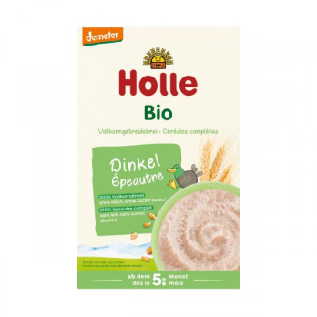 Vollkorngetreidebrei Dinkel