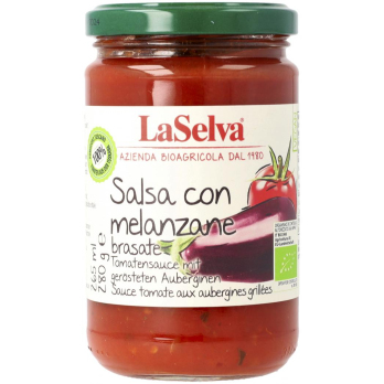 Tomatensauce mit gerösteten Auberginen