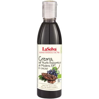 Creme mit Balsamessig aus Modena und Kakao