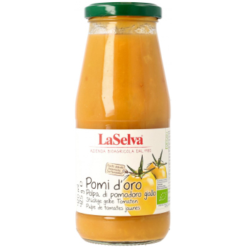 Pomi d''oro - gelbe stückige Tomaten