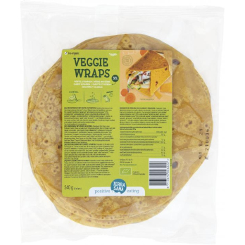 Gemüsewrap mit Möhre u. Kürbis