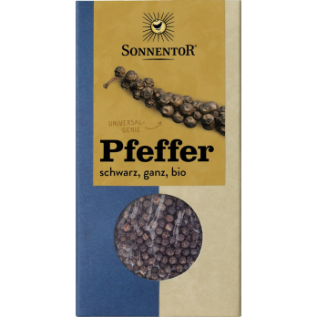 Pfeffer schwarz ganz