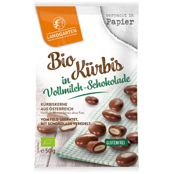 Kürbiskerne in Vollmilch Schokolade