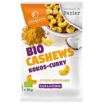 Kokos-Curry Cashews