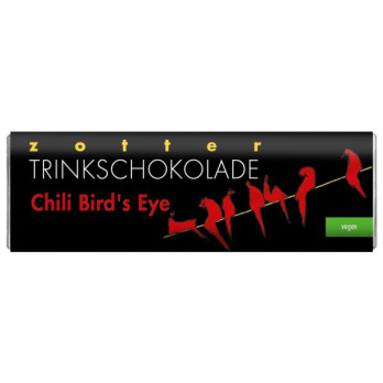 Trinkschokolade Chili Bird''s eye - vegan