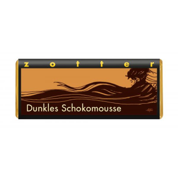 Dunkles Schokomousse