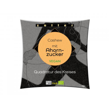 Quadratur des Kreises - Cashew mit Ahornzucker VEGAN