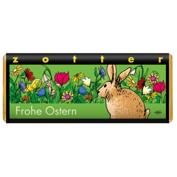 Frohe Ostern Karamellschokol